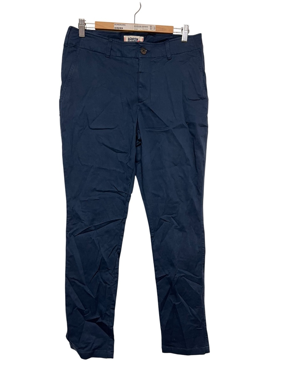 New Men's Benson Navy‎ Chino Pants